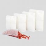 Vacuum Embossed Sealed Plastic Storage Bag Three Sides Sealed Food Vacuum Bag Texture Embossed Vacuum Bag for sale