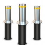 High Security Hydraulic Retractable Bollards SUS304 Automatic Retractable Driveway Bollards