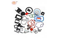 China 30 - 90 Shore A Hardness Rubber Ring Medical Molded Silicone Rubber Parts supplier