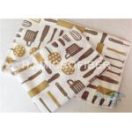 Kitchen Reusable Printed Microfiber Cloth Machine Washable , Microfiber Dust Cloth for sale