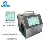 China Zetron B110 6-Channel Portable Laser Particle Counter For 0.1 ΜM Size Range Detection Built In Thermal Printer for sale