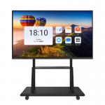 Meeting Smart Board 55 Inch 4mm Tempered Glass Interactive Display Panel With Free Accessories for sale