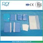 Blue Laparotomy Drape Pack SMS Laparoscopy Pelviscopy Pack for sale