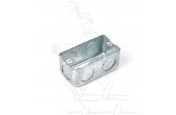 China Antirust Rectangular Electrical Junction Box Metal Clad Junction Box 1.0mm-1.6mm supplier