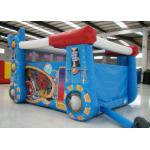 Robot Design Bounce House With Slide , Commercial Castle Bounce House 5.7 * 4.7 * 3.7 for sale