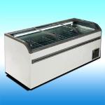 Static Cooling Glass Door Chest Freezer for sale