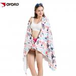 Personalized Unique Sublimated Beach Towels 80 Polyester 20 Polyamide Microfiber for sale
