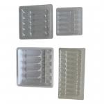 1ml 2ml 5ml 10ml PET Ampoule Tray Water Injection Ampoule Packaging Tray Customization for sale
