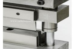 China High Speed Radiator Fin Machine , Aluminum Fin Stamping Machine 300mm Wide supplier