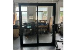 China Customized Glass Sliding Door With Eco friendly Silicone Sealant And Security System supplier