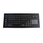 Dynamic Industrial Black Metal Keyboard ESD IK08 With Touchpad for sale