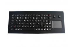 China Dynamic Industrial Black Metal Keyboard ESD IK08 With Touchpad supplier