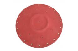 China Rotary Impeller Valve Rubber Diaphragm CR Rubber Fabric Diaphragm Low Pressure supplier