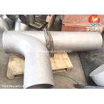 ASTM B366 Inconel 600 / UNS N06600 Swept Tee Nickel Alloy Steel Fitting for sale