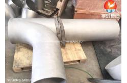 China ASTM B366 Inconel 600 / UNS N06600 Swept Tee Nickel Alloy Steel Fitting supplier