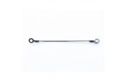 China Custom Wire Rope Lanyard Wire Rope Cable Assemblies By Crimp Safety Steel Cable supplier