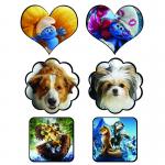 Eco Friendly 3D Lenticular Printing Service Thermal On Textile Soft Material for sale