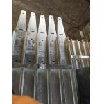 10mm Railway Sleeper Galvanised Bracket Customized For Fencing for sale