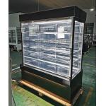 1.5m 5 Layers Cake Display Refrigerator Square Glass Pastry Chiller Display for sale