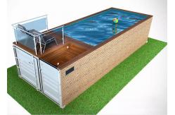 China Topshaw Customize Free Design 20ft 40ft Australia DIY Shipping Container Pools supplier