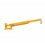 Telescopic Adjustable Hoist Forklift Attachment Jib Boom Crane 6000 Lb Lift Capacity Truss for sale