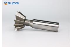 China Carbide Tungsten Steel HSS End Mill Dovetail Groove Machining CNC Cutter supplier