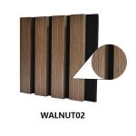 Customized Design Style Contemporary Acoustic Slat Wall Panels for Sound Absorption for sale