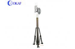 China Portable Lightweight Telescopic Mast Tripod 5.7m 5.8m Hydraulic supplier