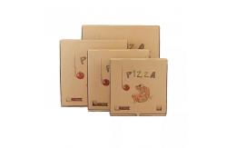 China Pizza Package Carton Square Custom Paper Box Custom Logo Printed supplier