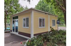China Prefab Steel 20ft 40ft Foldable Container House Flat Pack supplier
