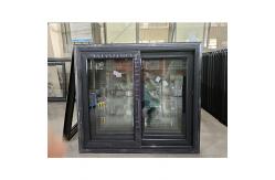 China Black Electrophoresis Aluminum Sliding Window And Door 4x4 supplier