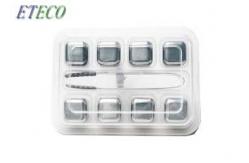 China Reusable Stainless Steel Cooler Stones Non Corrode Drawstring Pouch Availiable supplier