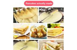 China CE Automatic Flat Bread Making Machine Industrial Pancake Maker Machine 220V supplier