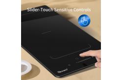 China 30cm Built-In Induction Hob 2 Zones , Double Induction Hob With Flex Zones supplier