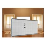 Supermarket Smart Luggage Lockers For Buggage , Package Storage Lockers With Remote for sale