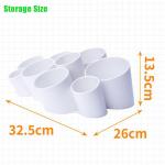 BSCI ISO9001 plastic pencil holder for desk Stationery Holder for sale