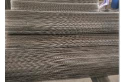 China Solar Energy Food Processing Spiral Mesh Belt High Temperature Resistance supplier