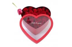 China Paper Heart Shaped Gift Boxes Packaging Box Custom Logo Printing For Flower supplier