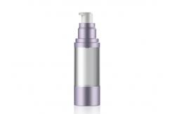 China AS Airless Pump Bottle Transparent 15ml 30ml 50ml Refillable Airless Bottle supplier