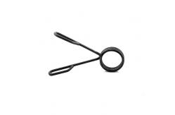 China Black Miniature Helical Torsion Spring High Torque For Electronic Industry supplier