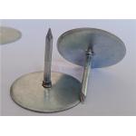 2.7mm Galvanized Steel Cup Head Insulation Pins With Capacitor Discharge Stud Welder for sale