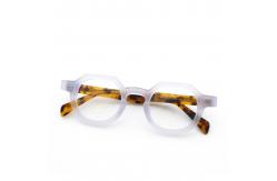 China Stylish Temple Adjustable Acetate Optical Glasses Frame MR 98618 supplier