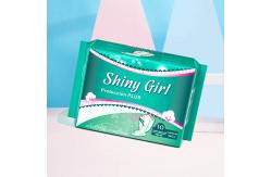 China Day & Night Time Women Sanitary Napkins Custom Disposable Cotton Surface supplier