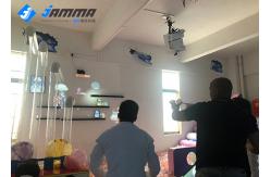 China Amusement Interactive Projector Games Interactive Wall Throwing Ball 220V supplier