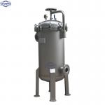 Stainless Steel Bag Filter Housing Industrial Water Filters For Food Industry for sale