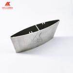 Extrusion Aluminium Alloy Profile Aerofoil Sun Louver Blade For Facade Vertical System for sale