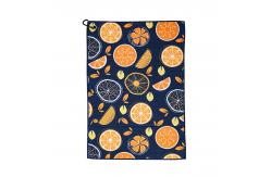 China Quick Dry waffle microfiber golf towel With Custom Logo supplier