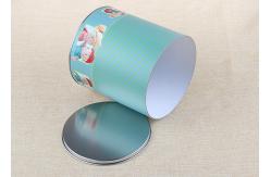 China Recyclable Food Aluminum Foil Liners Cylinder Paper Composite Cans supplier
