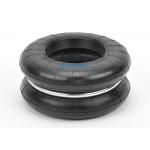 S-160-2 Gas Filled Type Double Convoluted Air Lift Bag Natural Rubber Bellows Air Spring for sale