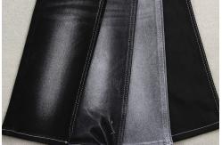 China 11Oz Denim Fabric With Good Stretch Black Backside For Man Jeans supplier